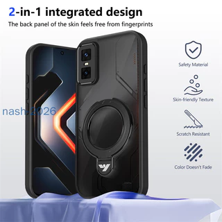 ปลอกสําหรับ Infinix GT 30 Pro GT 30Pro GT30Pro การปรับแต่งเคสโทรศัพท์กันกระแทก PC Frosted แหวนพนักพิงฝาครอบด้านหลัง