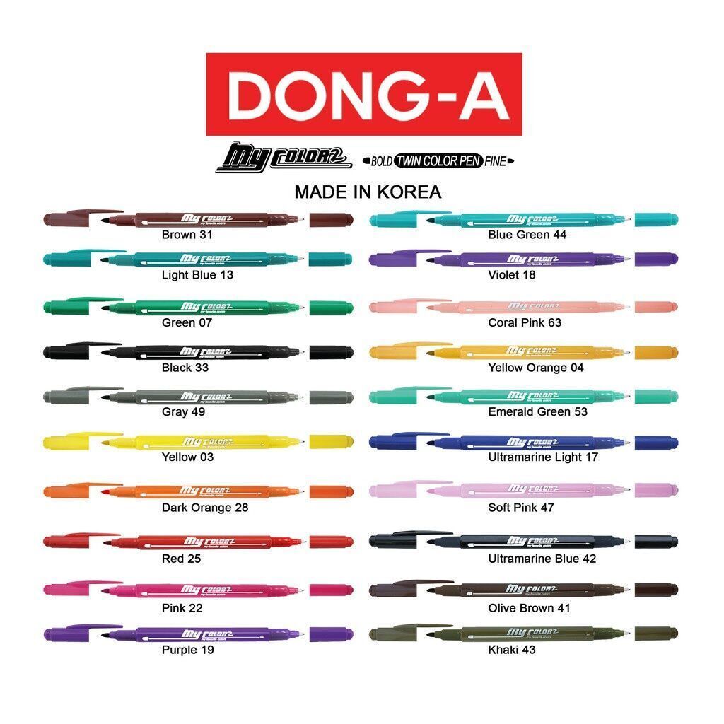 DONG - A Buncho My Color 2 Double Nib Pen