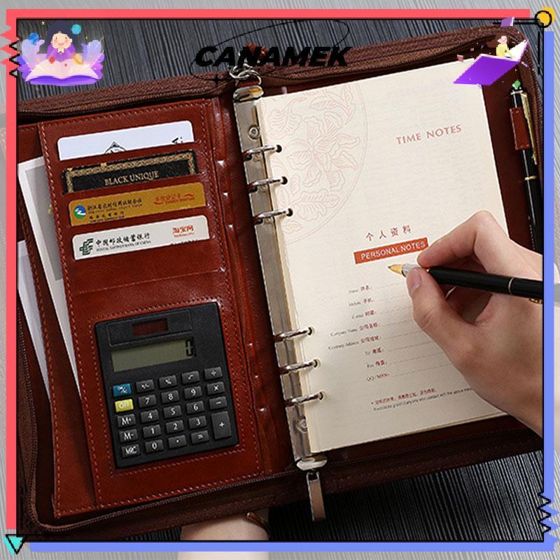 [CANAMEK] A5 Spiral Notebook Rings Planner Organizer Binder Folder Travel Diary New Stock