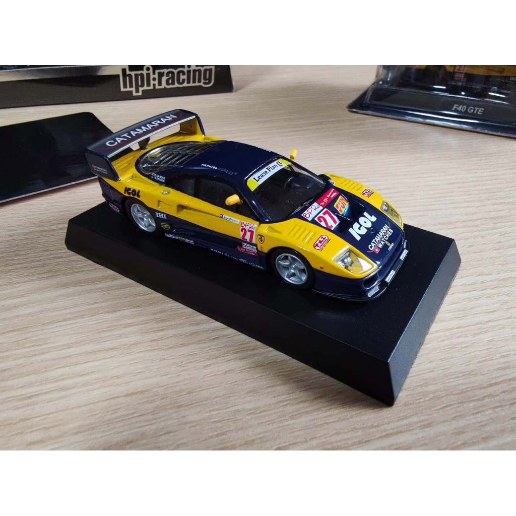 Jingshang 1/64 Ferrari f40 gte 27, No. 28 No Card No Box No Set, 100 One Picture 1 Display Use