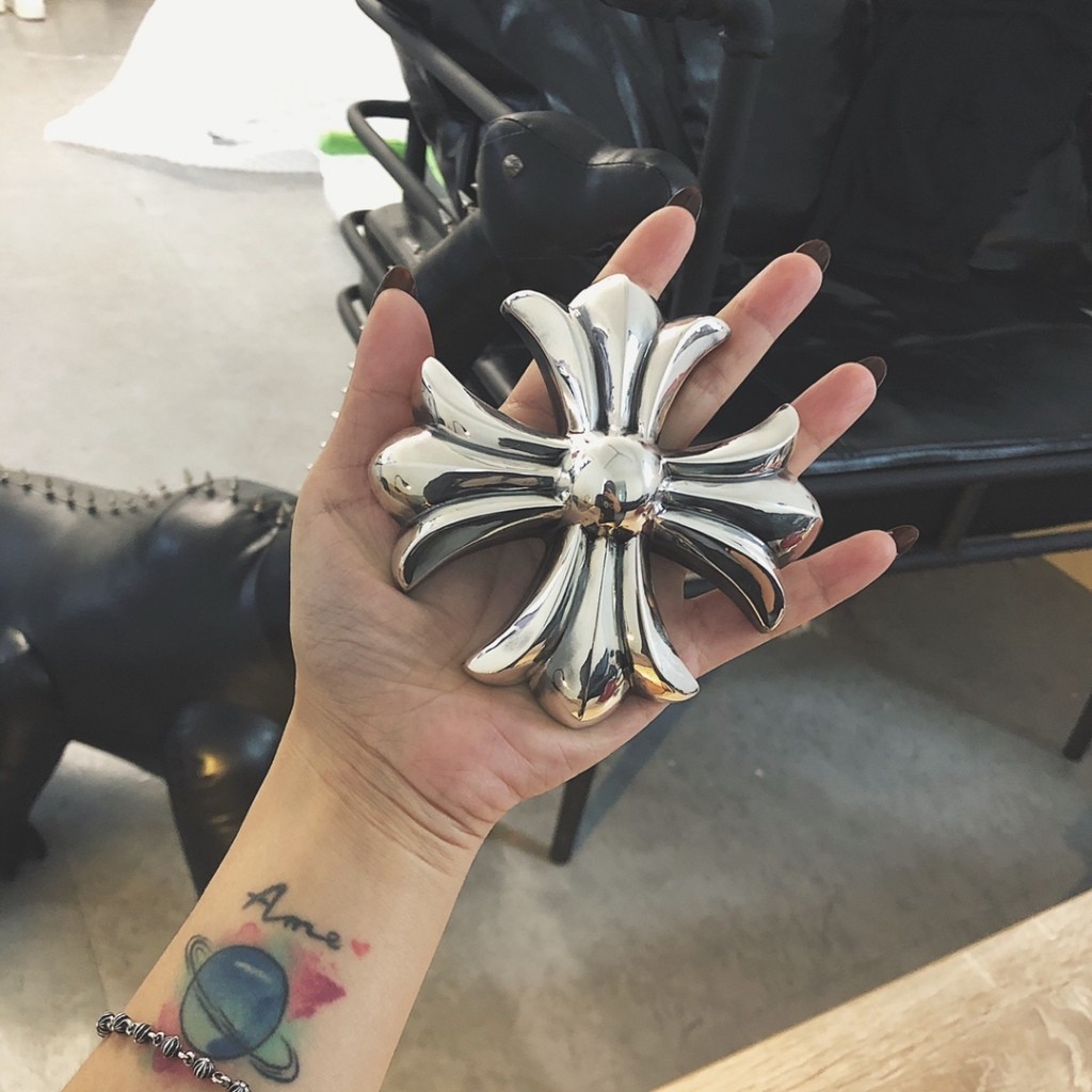 Chrome 925 Hearts s925 เงินสเตอร์ลิง Seiko Classic Cross พร้อมจัดส่งฟรี