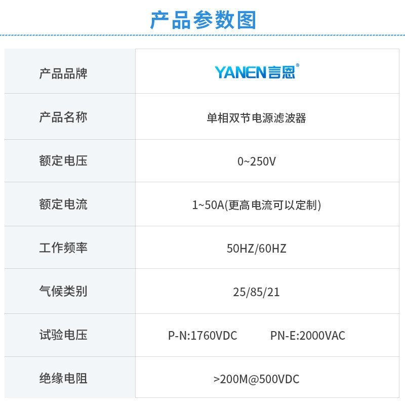 Emi Single Phase AC Power Filter 220V Anti-Interfection Dual-ส่วน Filter Current Purifier ME430 JRFI
