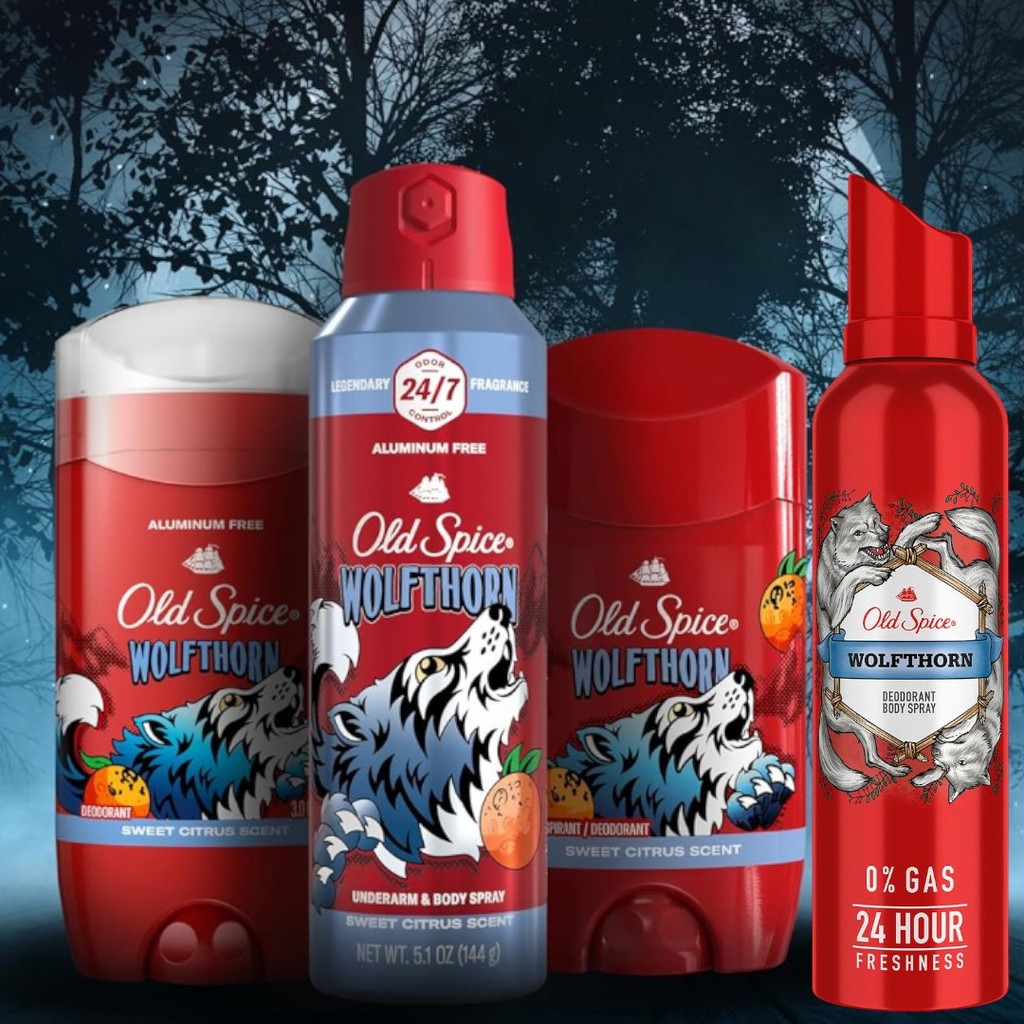 Old Spice Wolfthorn Anti-perspirant & Deodorant (พร้อมส่ง)