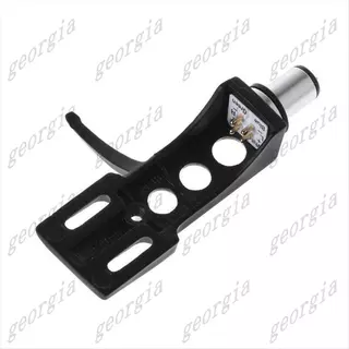 gorg331 ชิ้น Phono Turntable Headshell Mount Phonoograph ผู้ถือหัว Stylus ตะกั่วลวดโลหะสีดําสําหรับ LP Disc เครื่องเล่นบันทึก