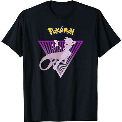 เสื้อยืด Pokemon Gengar และ Mewtwo
