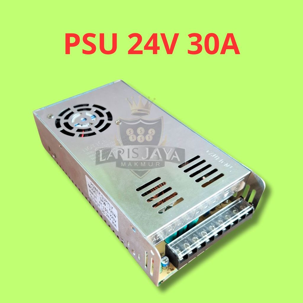 SMPS 24V 30A 720 วัตต์ตัวเลือกอินพุต 110V 220V เอาต์พุต DC 24V 30A