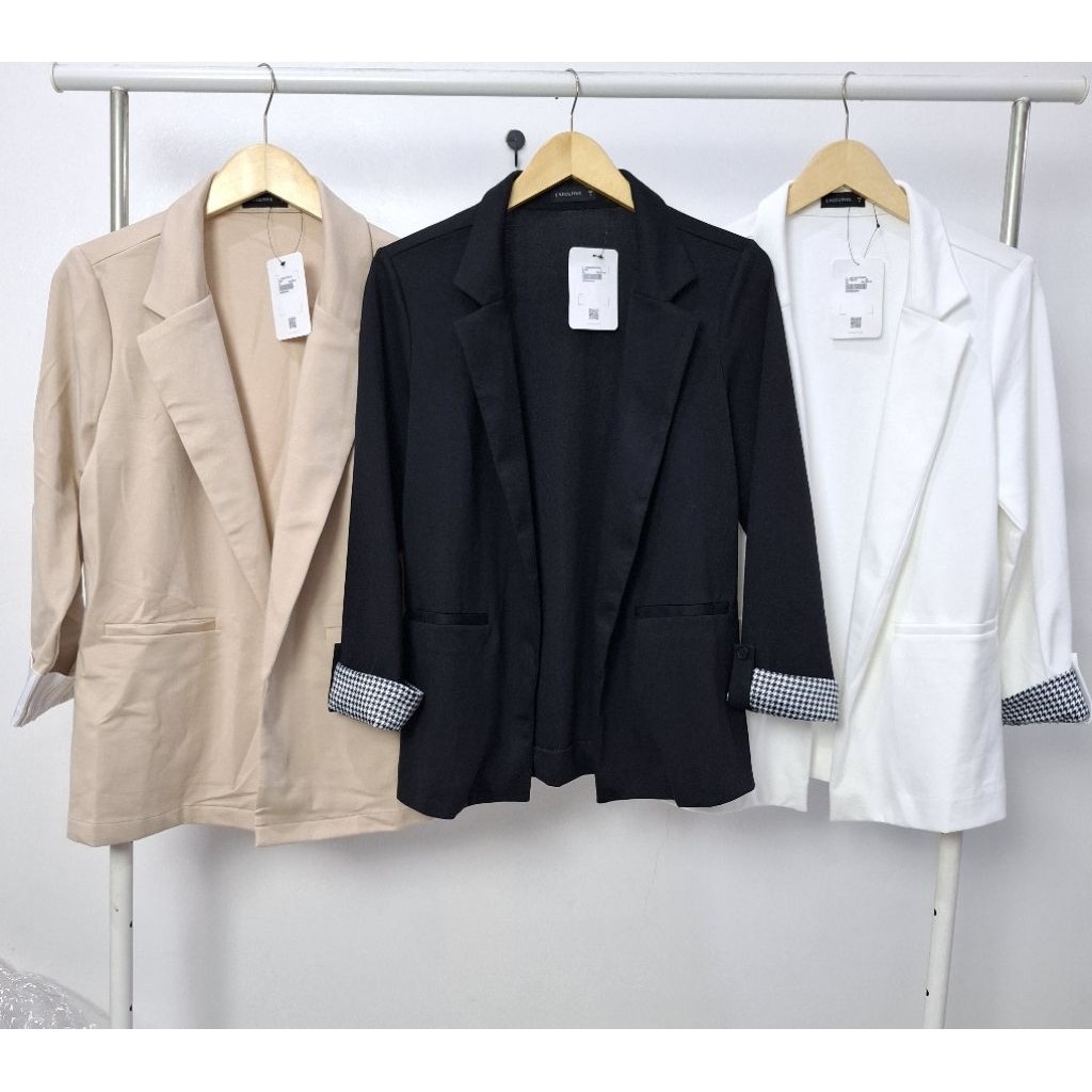 EXECUTIVE KNIT BLAZER สําหรับผู้หญิงต้นฉบับ