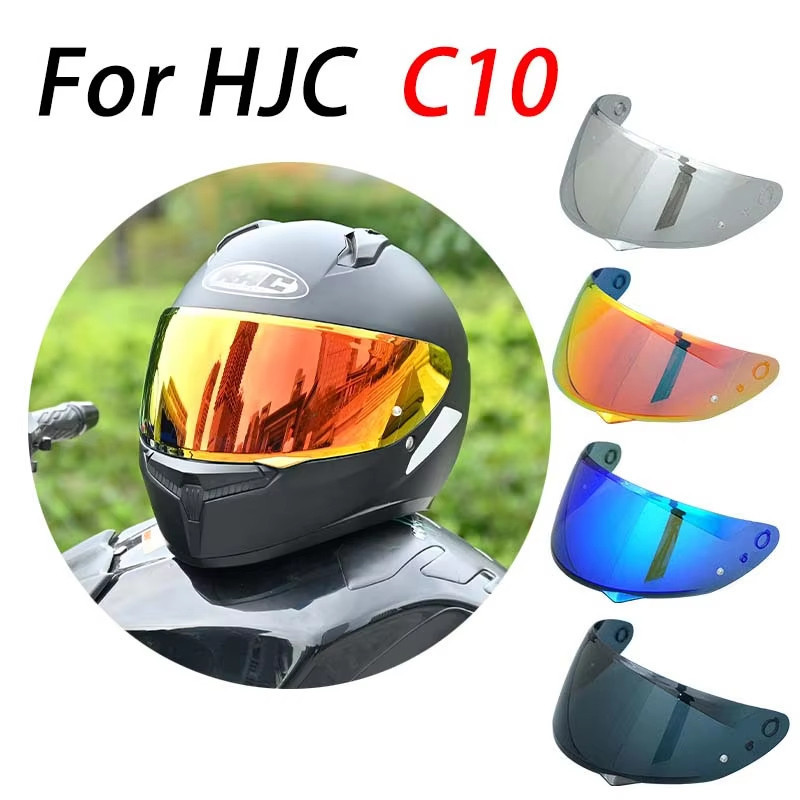2025NEW[ReadyStock]HJC C10 Visor Lens HJ-34P Helmet Visor Day and Night