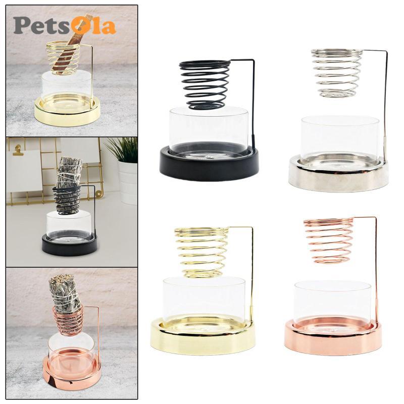 [Koolsoo2] ที่ใส่ธูป Sage Holder Sage Burner กระถางธูปโลหะสําหรับห้องนั่งเล่นโต๊ะ