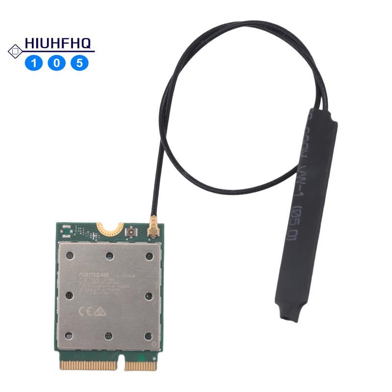 Hiuhfhq106Wifi 7 QCNCM865 M.2 การ์ดเครือข่ายบลูทูธ 5.3 สูงสุด 5.8Gbps Wifi 6E Wlan อะแดปเตอร์สําหรับ