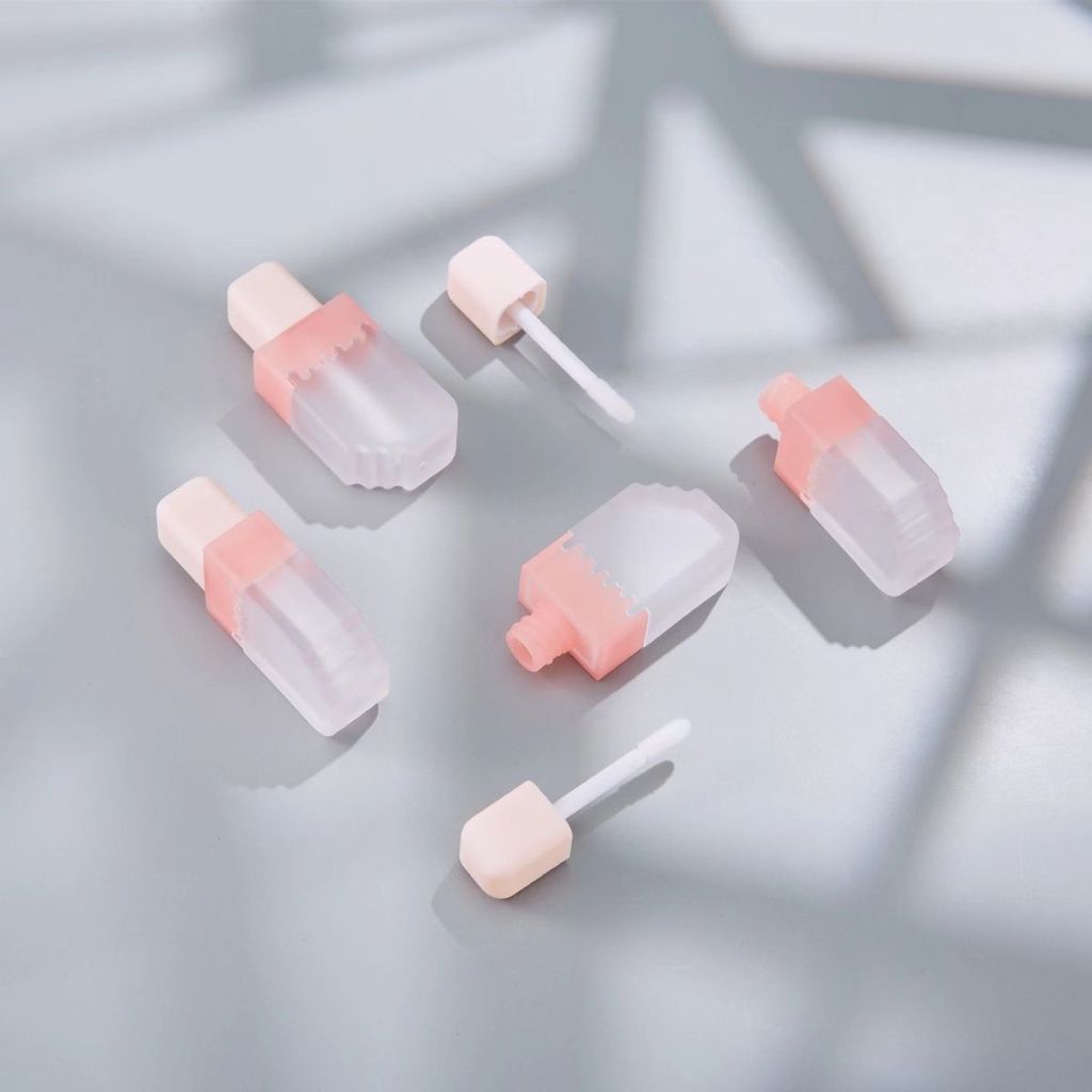 [Recommended]New High-Value Matte Frosted Ice Cream Lip Gloss Empty Tube diy Lipstick Empty Tube Mak