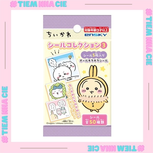 [Cies Shop] [AVAILABLE] CHIIKAWA VOL 3 SP DIGNITY STICKER007646