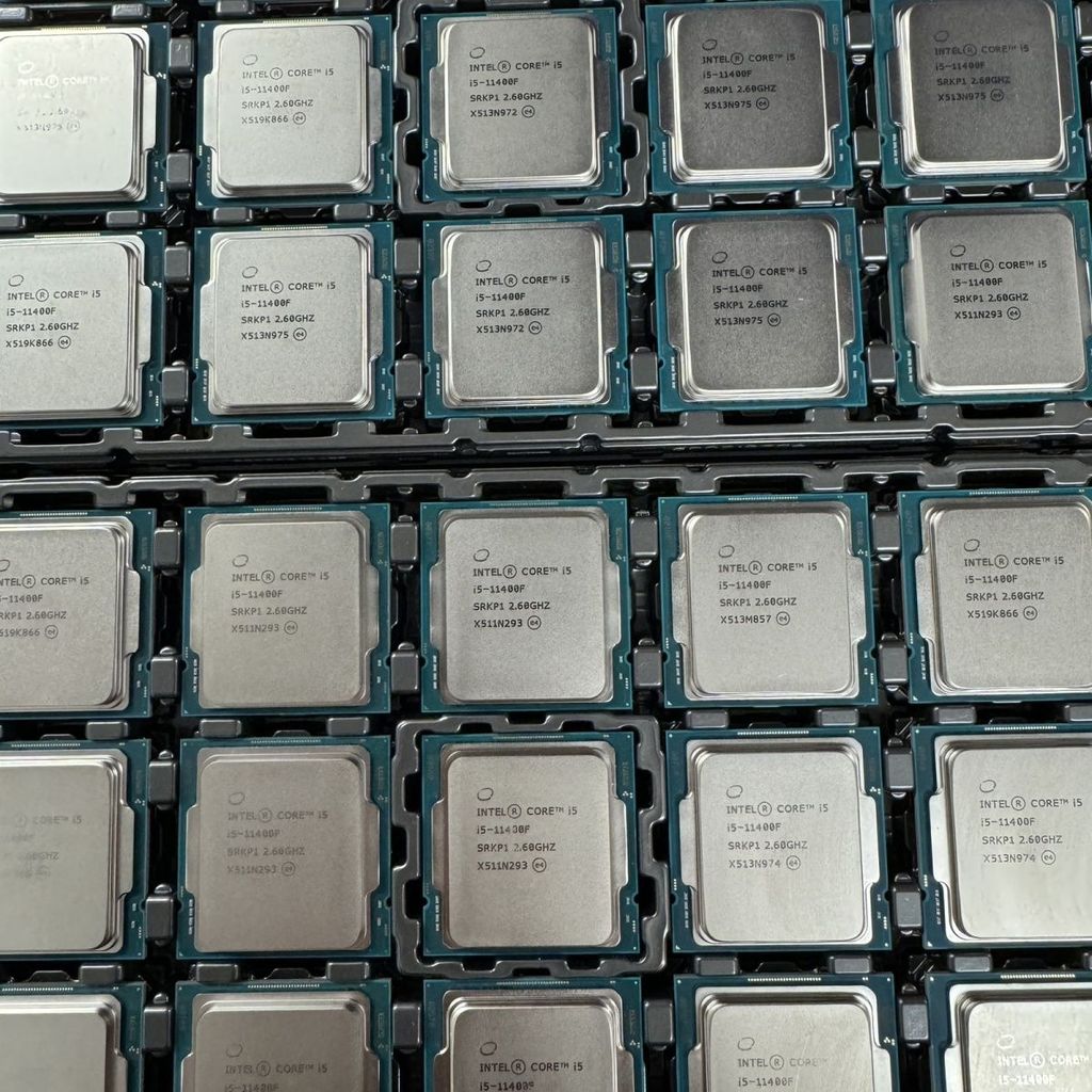 11th Generation i5 11400F ยี่ห้อใหม่อย่างเป็นทางการรุ่นหลวมฟิล์ม CPU รองรับ: H510 B560 Z590 เมนบอร์ด