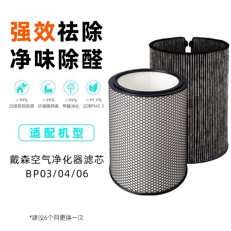 ไส้กรอง HEPA Dyson BP03/04/06 กรอง PM2.5 และฟอร์มาลดีไฮด์