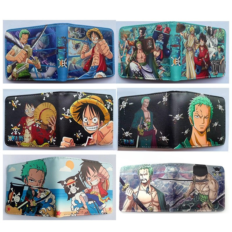 กระเป๋าใส่เหรียญ ANGC PU Wallet One Piece Luffy Sauron Wallet