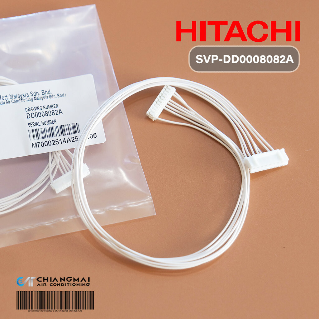 SVP-DD0008082A สายแพรแอร์ HITACHI (7 เส้น) สายแพรแอร์ฮิตาชิ รุ่น RAS-S10CJT, RAS-EJ10CJT (ใช้กับแผงรับ PMRAS-F13CJ*R03)