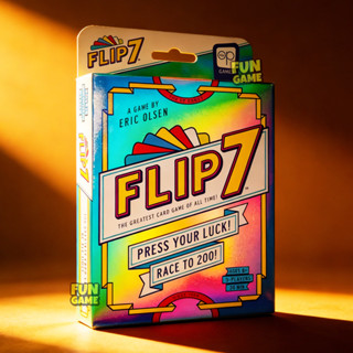 Portable Flip 7 Card Game การ์ดเกมพลิก 7 แบบพกพา: กดโชคของคุ…