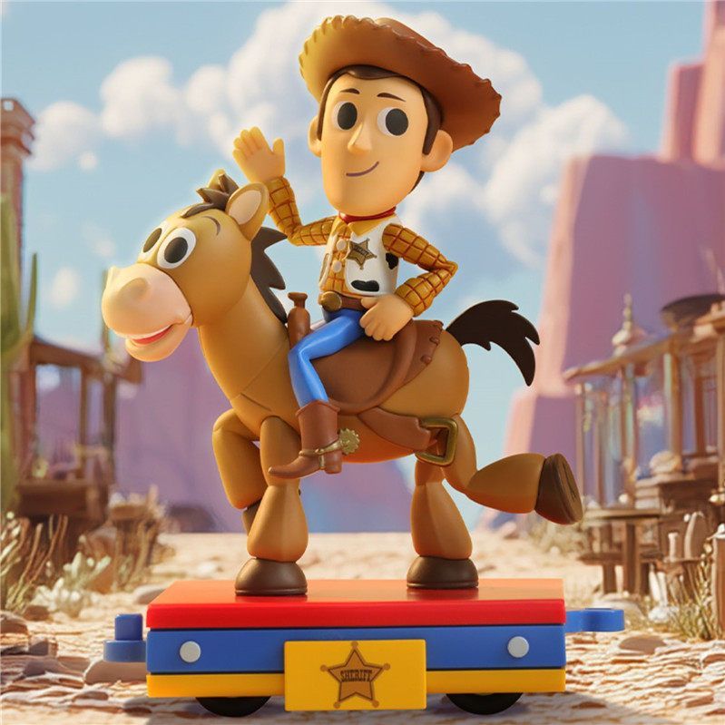 พร้อมสต็อกของแท้ 52TOYS Disney Toy Story Float Tour Series Mystery Box Figure Cute Girl Gift