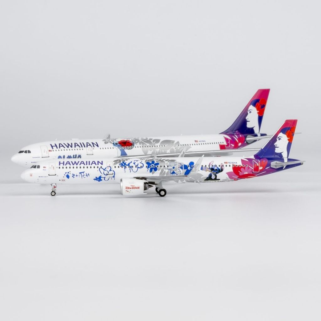NG Hawaii Airlines A321neo Disney A330-200 Stitch 787-9 N216HA N378HA