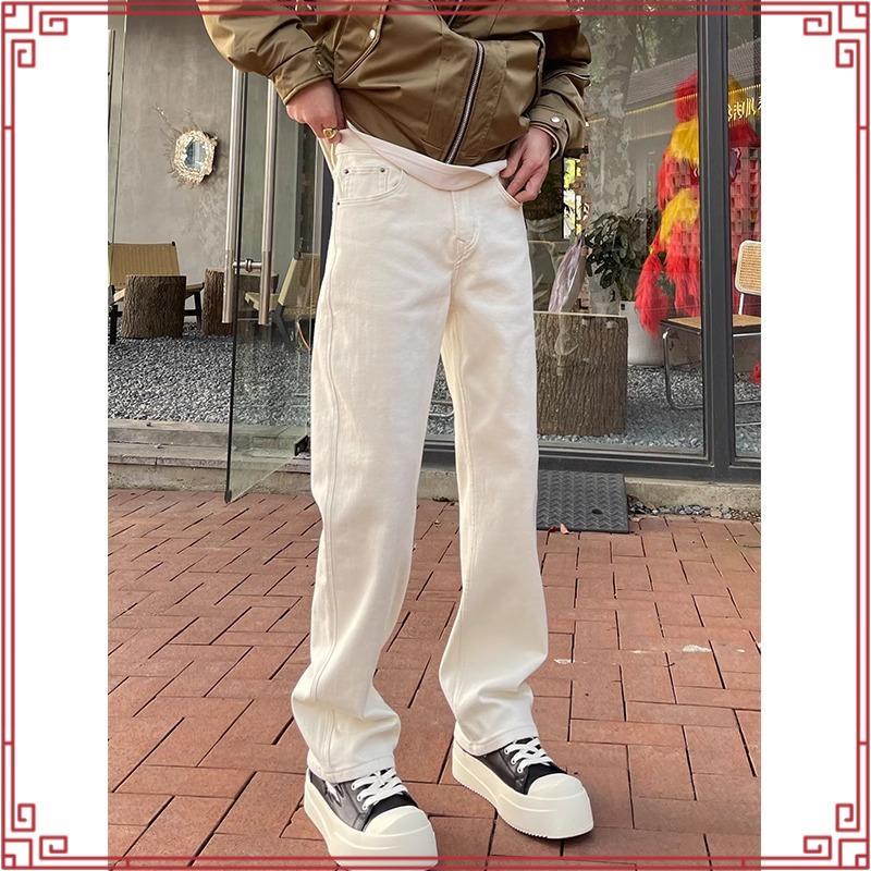 K7 ขากระบอกใหญ่🔥พิเศษ🔥ปลายขา9"-10"👖กางเกงเด็กช่าง🛠,เทคนิค⚙️ผ้าเวสปอยท์แท้🔧เนื้อหนาสีดำ ,กรมเอว28-42📣