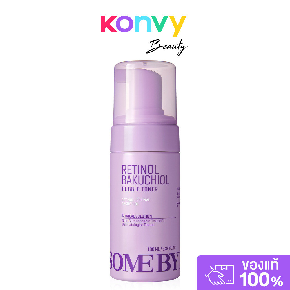 SOME BY MI Retinol Bakuchiol Bubble Toner 100ml โฟมบับเบิลเรตินอล ซัมบายมี.