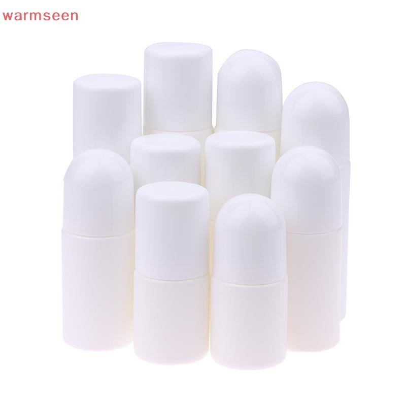 (warmseen) ขวดลูกกลิ้ง 30ML-100ML สําหรับขวดเปล่ารีฟิลม้วนบนขวดภาชนะระงับกลิ่นกาย DIY