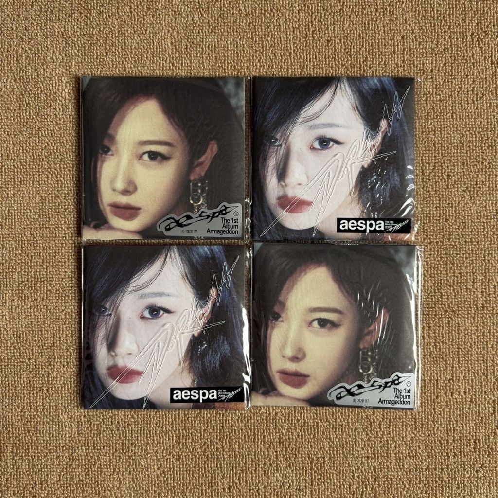 Aespa Giselle Giselle ละครลูกแพร์ Armageddon ที่ยังไม่ได้เปิดของแท้พิเศษ