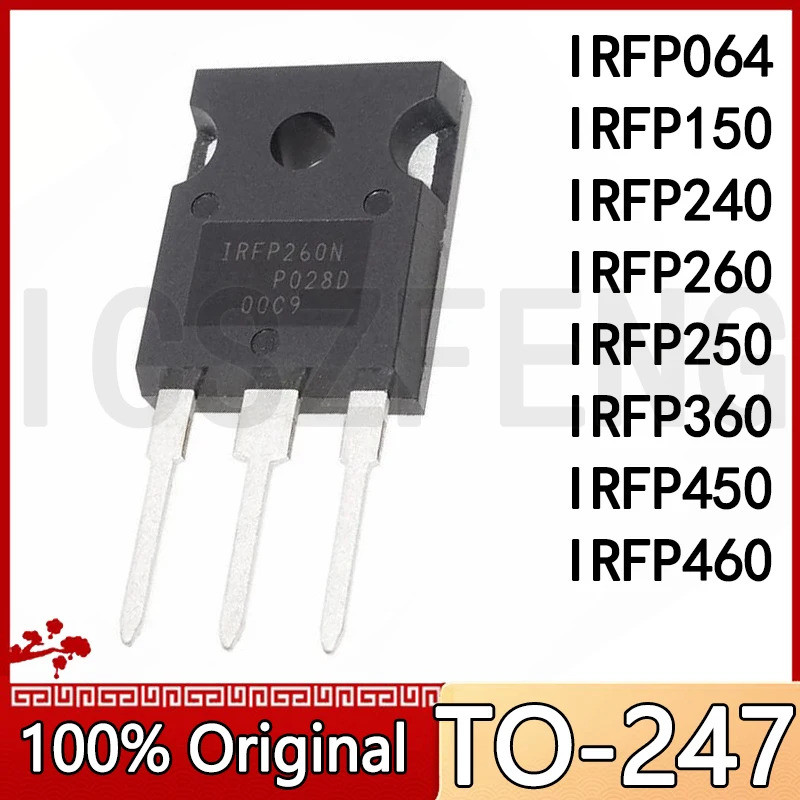 5PCS IRFP064N IRFP150N IRFP240 IRFP250 IRFP260N IRFP360 IRFP064 IRFP450 IRFP460 TO-3P TO-247 Field E