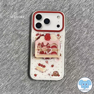 เคสไอโฟน13 17เคสIMDดวงตาเทวดาลายสตรอเบอร์รี่ขนม ม้า2026 สำหรับ IPhone 15 17 13 Air 16 12 11 14 Pro Max 15 14 16 Plus