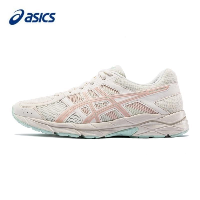 T8d9q-106 รองเท้าวิ่งกันกระแทกระบายอากาศน้ําหนักเบาพิเศษของผู้หญิง Asics Gel 4 รองเท้าวิ่ง