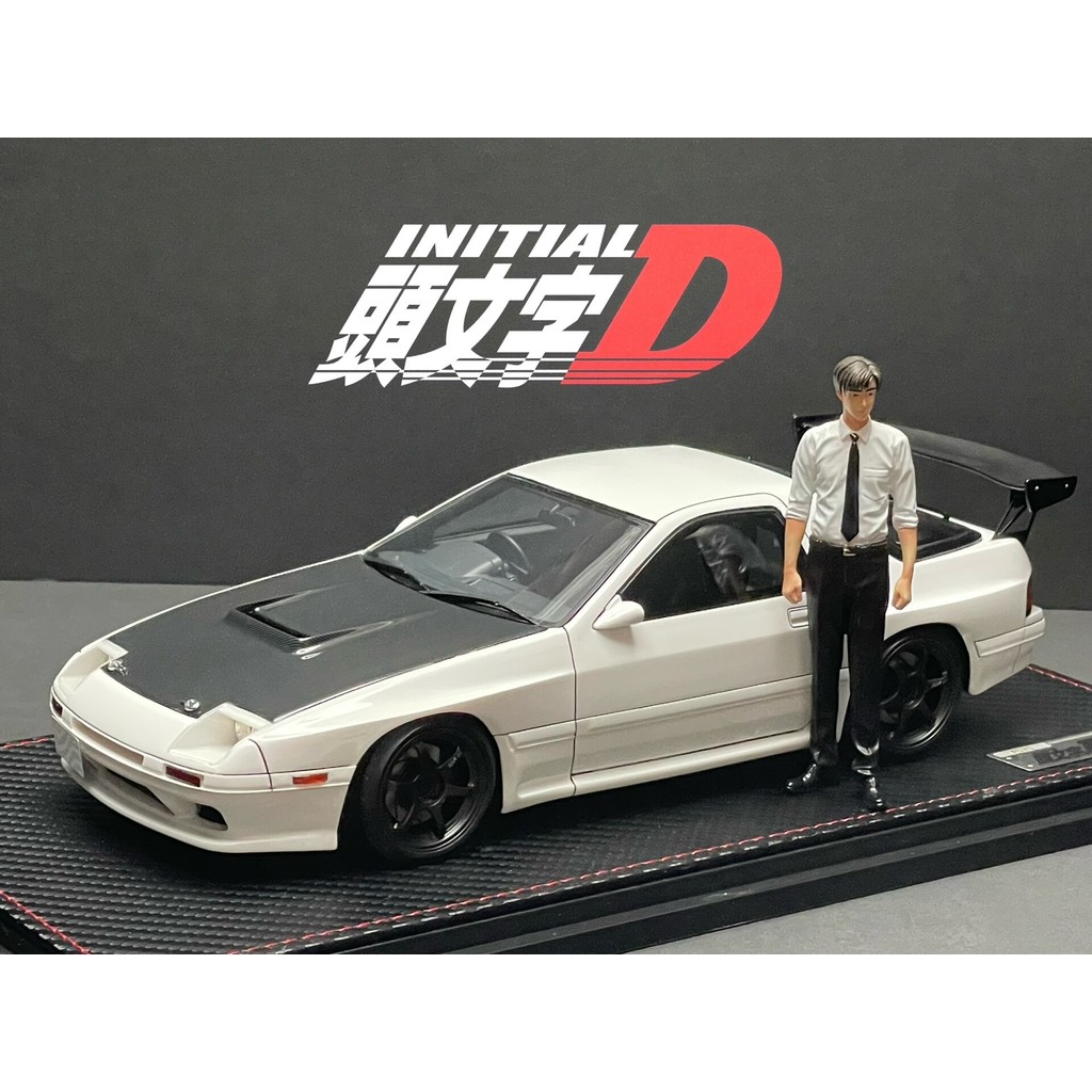 1/18 Initial D IG จุดระเบิด Mazda RX7 FC3S Initial D Ryosuke Takahashi Comic Doll Edition Global Lim