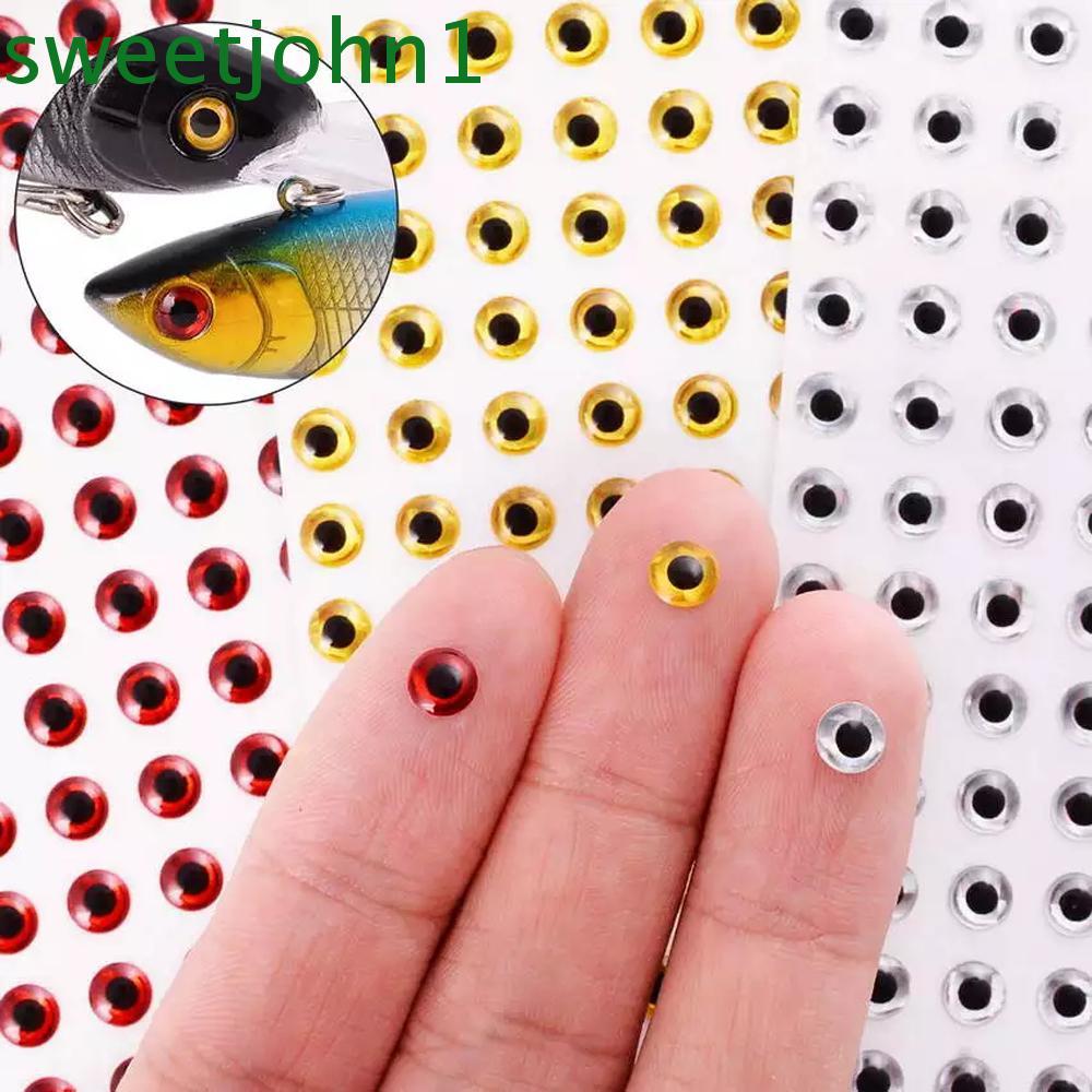 SWEETJOHN 3D Fish Eyes Fly Fishing Tackle จําลอง Eyeball