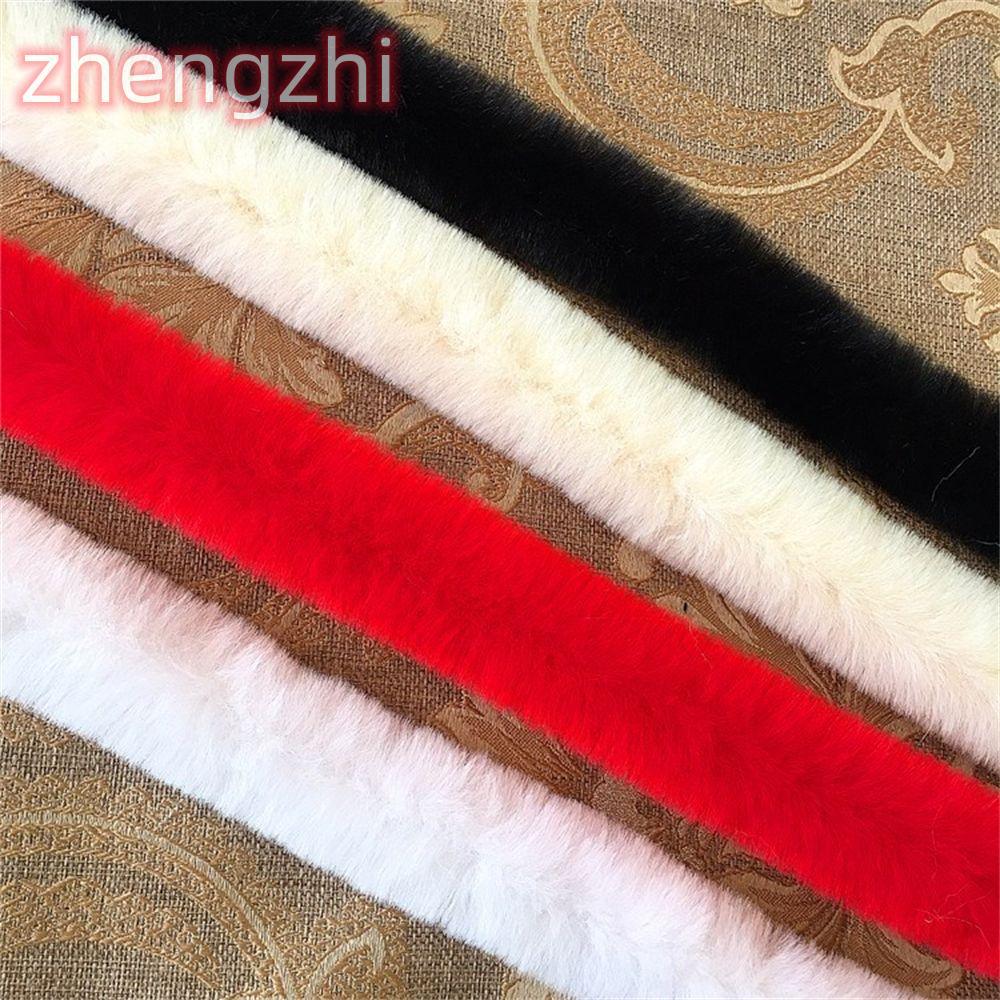 ZHENGZHI Furry Ribbon เย็บ DIY Craft Trimming Ribbon 100 ซม.