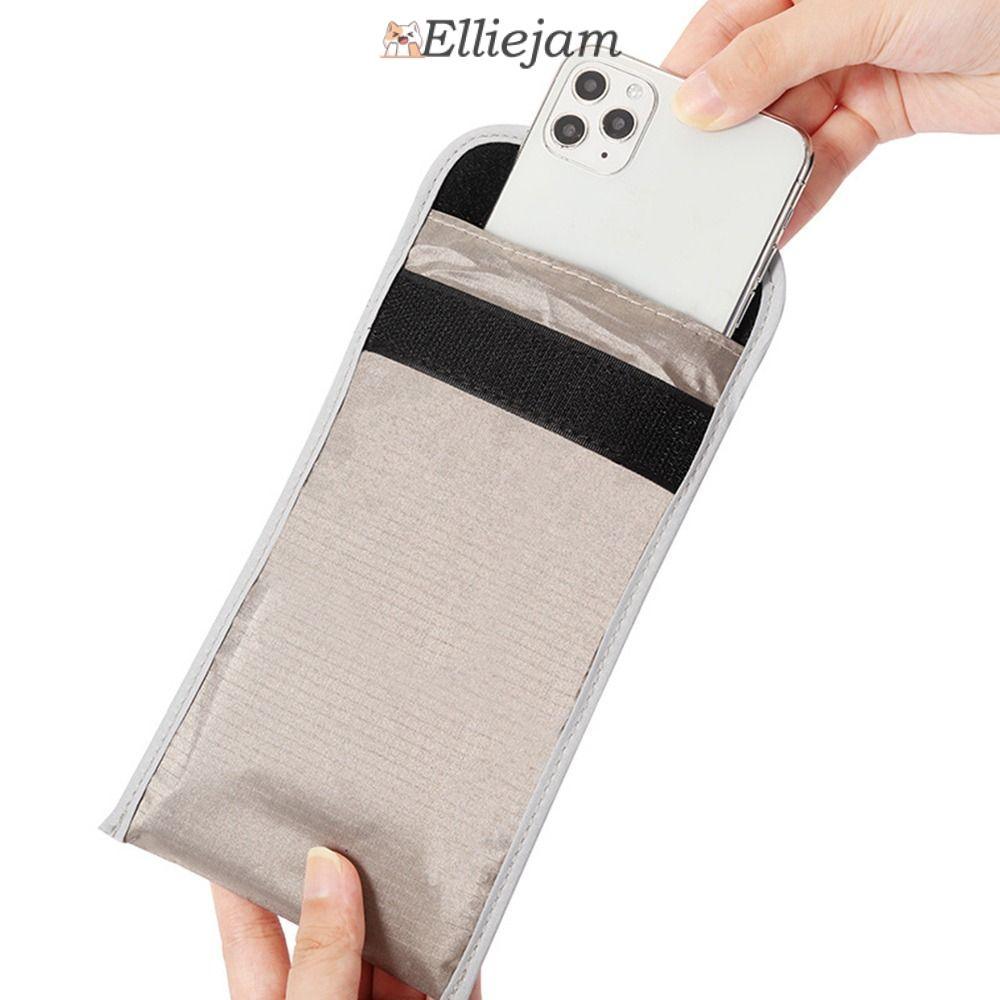 ELLIEJAM Shield Bag Pouch, Anti-Ray Blocking Faraday Bag, ป้องกัน Decaussing IC Magnetic Card Anti-t