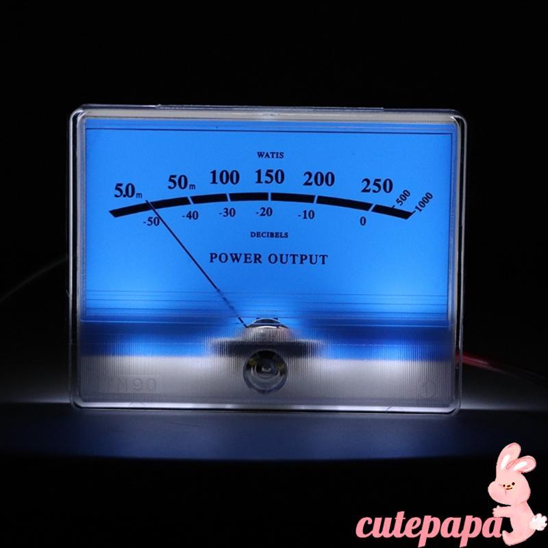 Cutep VU Meter 12V-16V แผง VU Meter Warm Back Light Recording Audios ระดับ Amp พร้อม Driver Board