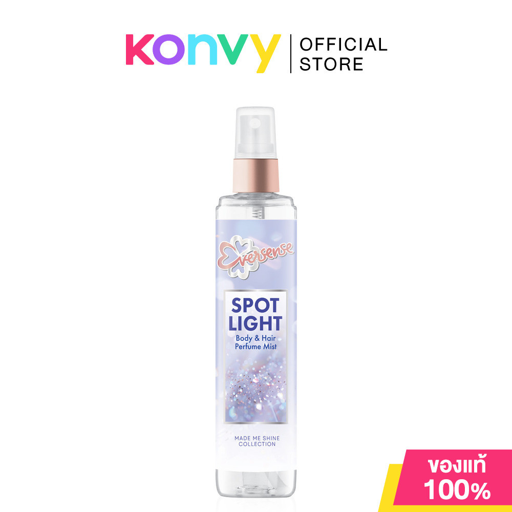Eversense Spotlight Body & Hair Perfume Mist 100ml เอเวอร์เซนส์ บอดี้แอนด์แฮร์มิสท์.