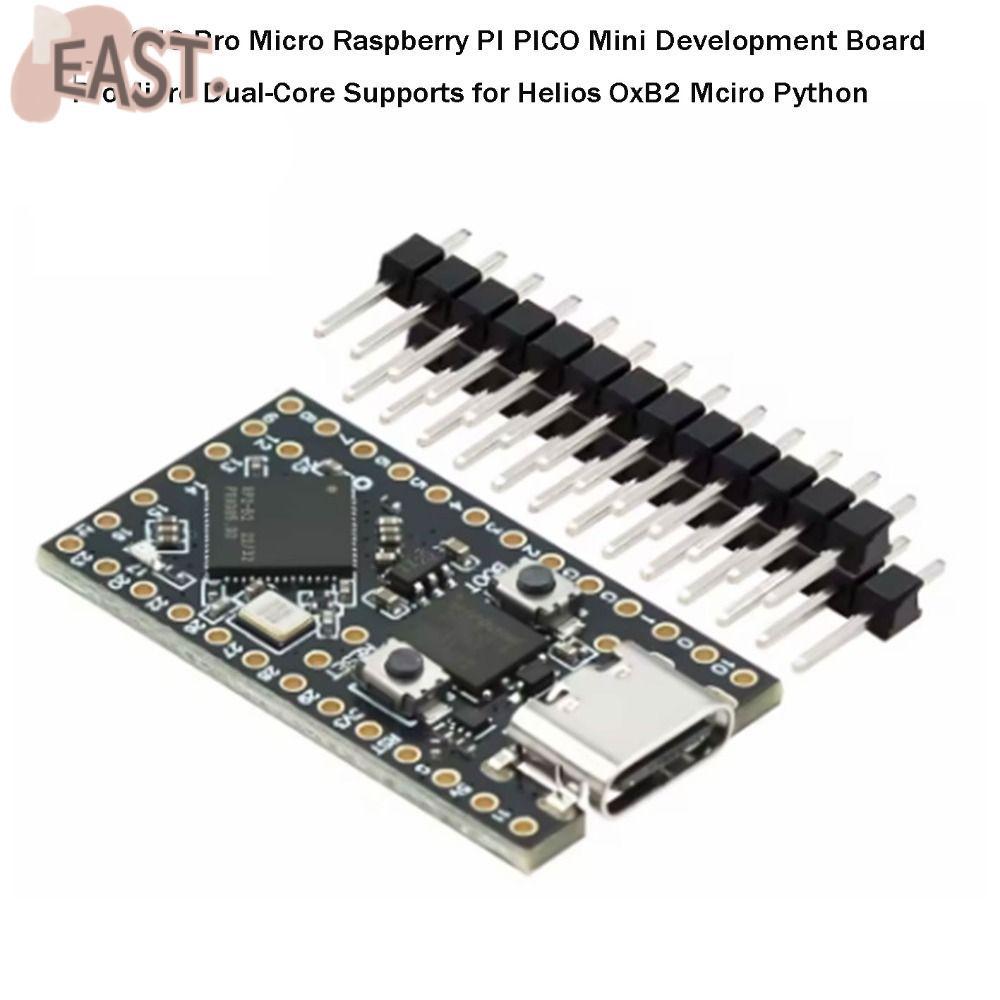EASTS RP2040 Micro Raspberry, พลาสติก/โลหะ USB 5V PI PICO Mini Development Board, คุณภาพสูง 33 มม.* 