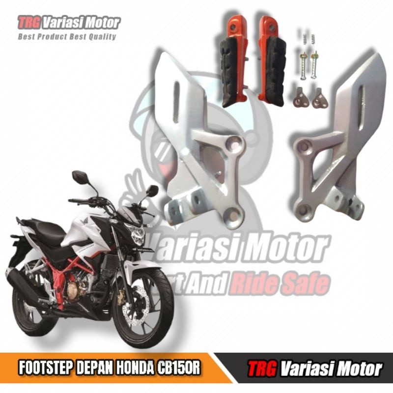 Footstep CB150R Step CB150R Postep CB150R เท้าหน้า CB150R ขั้นตอนหน้า CB150R หนึ่งชุด TRG 4 สี Varia