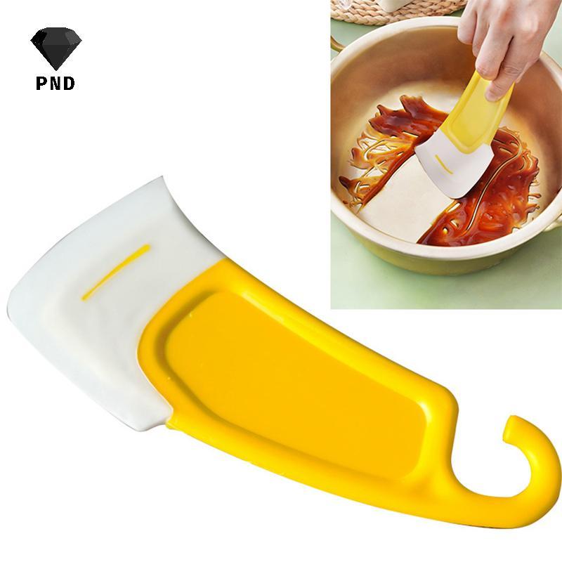 PND 1/3 ชิ้นซิลิโคนทําความสะอาดไม้พายครัวซักผ้า Scraper เค้ก Baking Scrapers Pastry Gadgets สกปรกกระทะหม้อจานเครื่องมือทําความสะอาด raoog