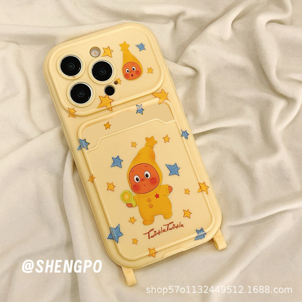 Y9EV ไฟฉาย Starman การ์ตูนเหมาะสําหรับ iPhone17PROMAX เคสโทรศัพท์ 16 ใหม่ Apple 15pro ซิลิโคนนุ่ม