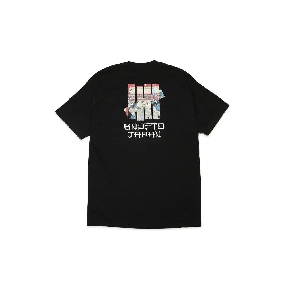 UNDEFEATED UKIYOE SUMO SS TEE - 180057 Black Unused
