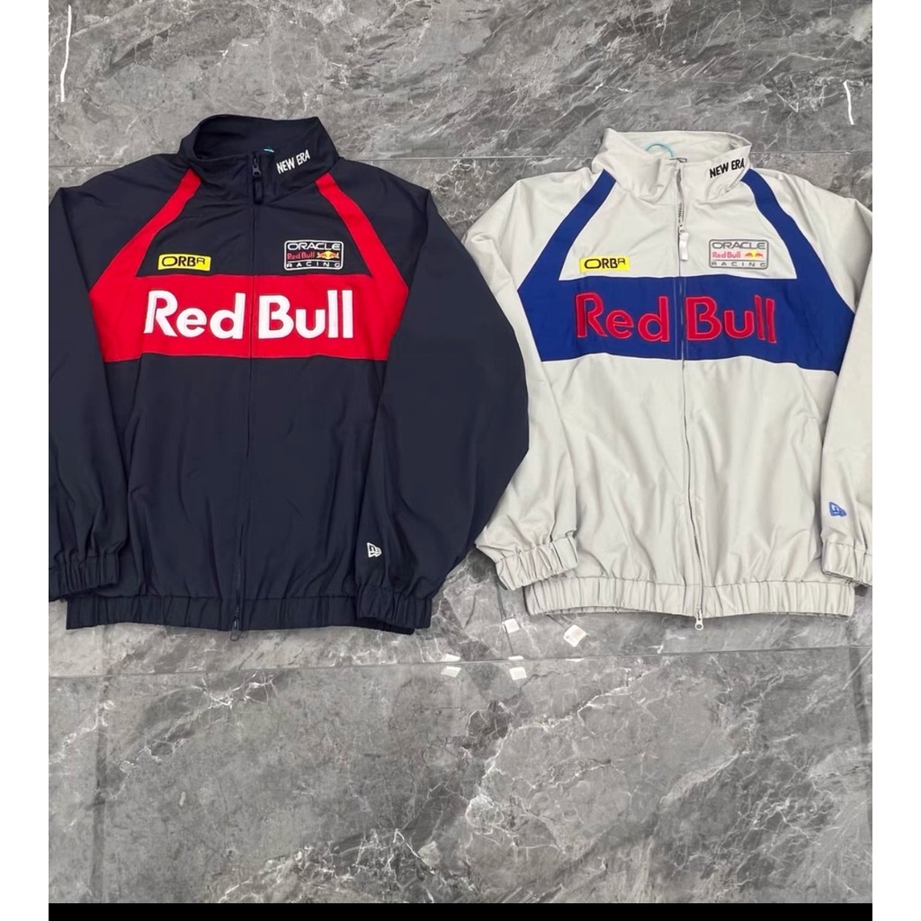 New Era Red Bull Racing Team Joint Stand Collar Jacket Coat