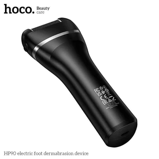 HOCO HP90 เครื่องขัดส้นเท้าไฟฟ้า ปรับมอเตอร์ได้ 3 ระดับ พร้อมหัวเปลี่ยน 3 แบบ กันน้ำ แบตอึด 180 นาที ขจัดส้นเท้าแตก hc6