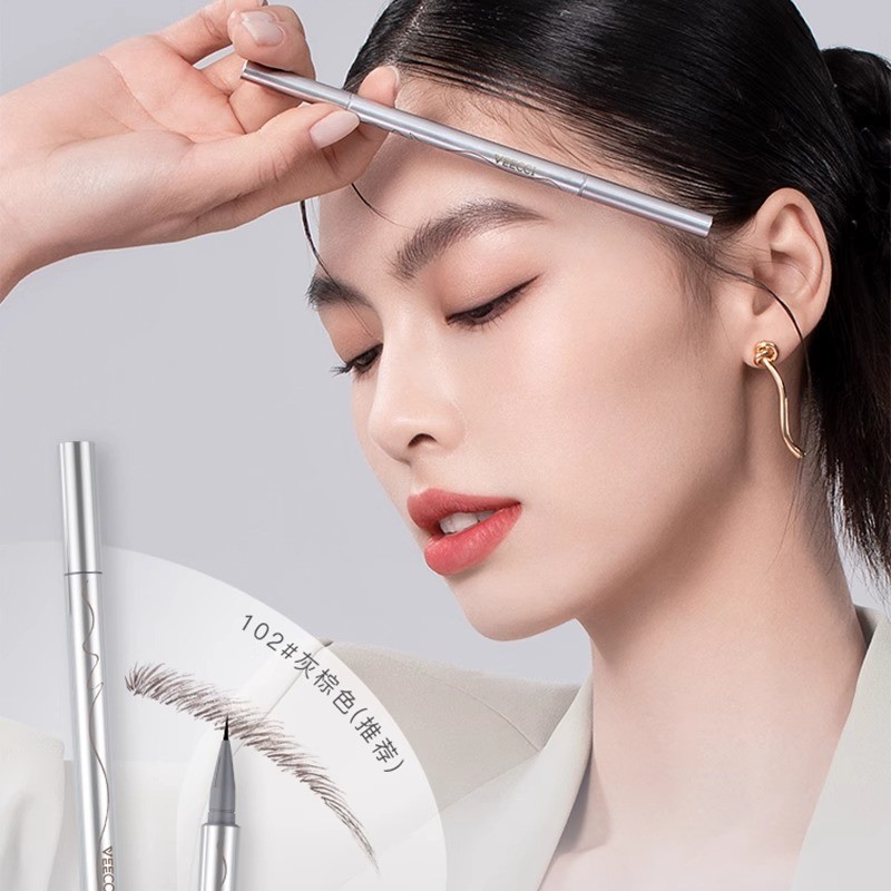 พร้อมสต็อก Fast Shipping veecci veecci Water Eyebrow Pencil Clear Root Eyebrow Pencil Waterproof Swe