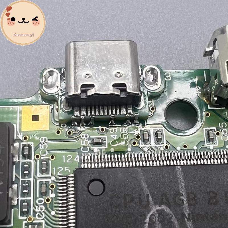 ชีสําหรับ GBASP USB-C W. อุปกรณ์เสริม AUDIO MOD Nintendo GAMEBOY ADVANCE SP GBASP พอร์ตชาร์จเปลี่ยนเป็น USB-C USB Type-C EN