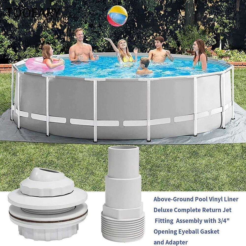 หัวฉีดน้ำ TAINAKARITSU Inlet สำหรับสระว่ายน้ำ ก้านต่อมาตรฐาน ขนาด 32/38 มม.