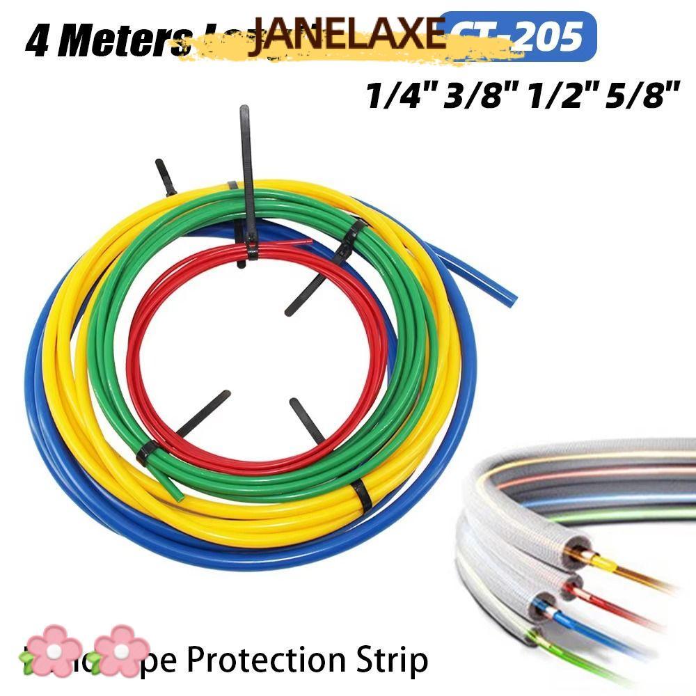 JANELAXE932JN 1 ชิ้นทองแดงป้องกันท่อ, Anti-Deformation 1/4 "3/8" 1/2/8" Bend Pipe Protection Strip, 