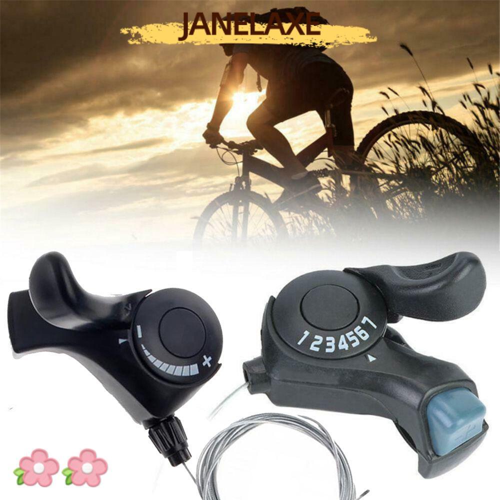 JANELAXE932JN บังคับเกียร์เปลี่ยนเกียร์ derailleur ทำจากวัสดุที่มีความคงทน สำหรับการขับขี่จักรยานกลางแจ้ง