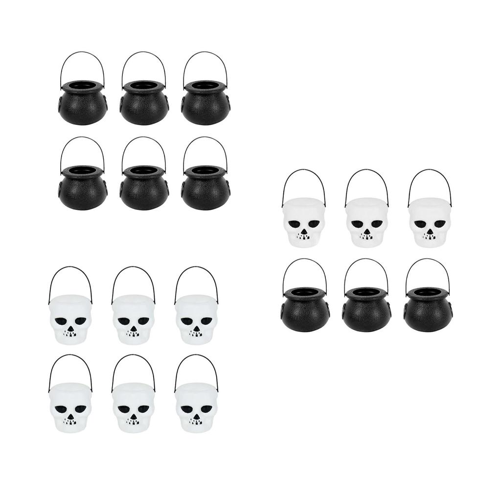 [mibum01eb] Halloween Candy Cauldron Halloween Candy Bucket Candy Cauldron Halloween Toy