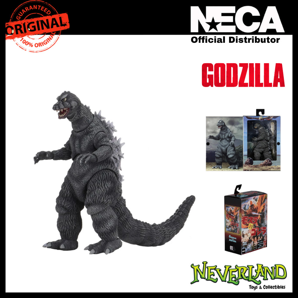 ( 📌 PRE-ORDER)(NECA) Godzilla - 12" Head to Tail Action Figure - 1964 Godzilla (Mothra vs Godzilla)